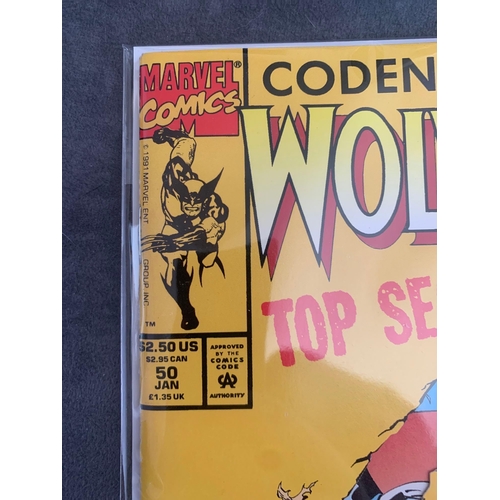 365 - Marvel Comics, Wolverine Top Secret Issue #50Marvel Comics, Wolverine Top Secret Issue #50