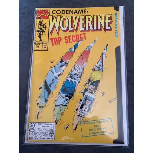 365 - Marvel Comics, Wolverine Top Secret Issue #50Marvel Comics, Wolverine Top Secret Issue #50