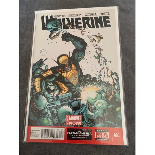 366 - Marvel, Wolverine issues (3 Issues in this Lot)All New Marvel Now, Marvel, Wolverine issues #001 #00... 