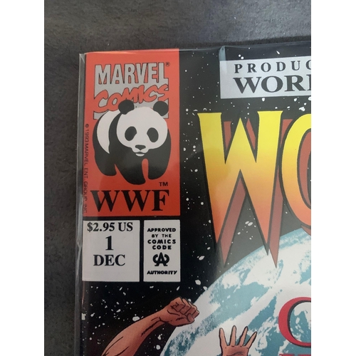 370 - Marvel Comics, WWF Edition Wolverine issue #1Marvel Comics, WWF Edition Wolverine issue #. Wolverine... 