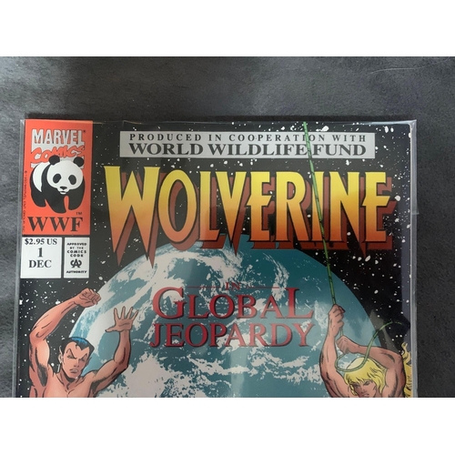 370 - Marvel Comics, WWF Edition Wolverine issue #1Marvel Comics, WWF Edition Wolverine issue #. Wolverine... 