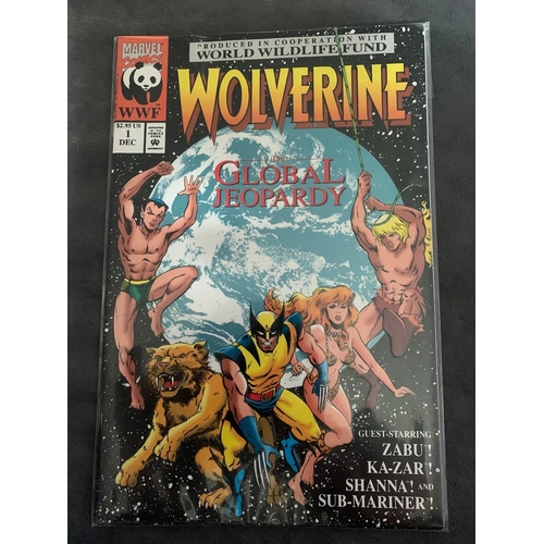 370 - Marvel Comics, WWF Edition Wolverine issue #1Marvel Comics, WWF Edition Wolverine issue #. Wolverine... 