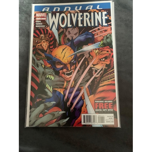 372 - Marvel  Annual Wolverine issue 1 and one shot 1Marvel  Annual Wolverine issue 1 and one shot 1