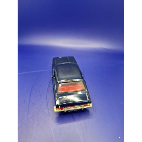 1008 - Dinky Diecast #(Pat No) 891681 Ford Zodiac in navy with red interior Unboxed