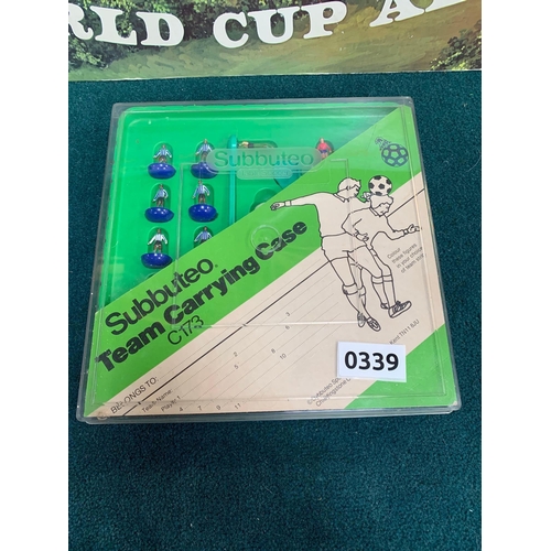 1027 - Subbuteo Team Carry Case C173 (Ref PA339) Subbuteo Team Carry Case C173 (Ref PA339)