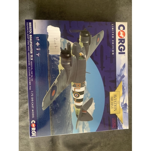 508 - Corgi Aviation series Corgi Aviation archive Bristol Beaufighter TF.X Corgi Aviation series Corgi Av... 