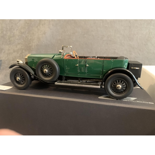 514 - KYOSHO Rolls Royce Phantom 1 (Green) KYOSHO Rolls Royce Phantom 1 (Green) (No 08931G) Scale 1:18