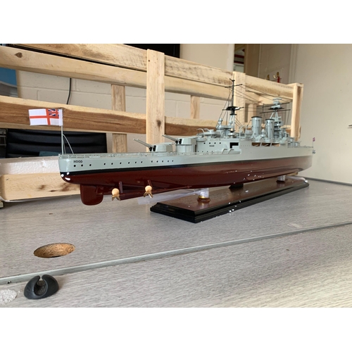 527 - Wooden Model Boat - Admiralty ship HMS Hood This HMS Hood battleship model is handcrafted from hardw... 