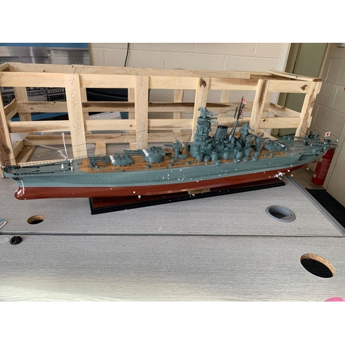 528 - Premier ship Models Ltd - YAMATO YAMATO warship model high quality wooden model - handicrafts from V... 