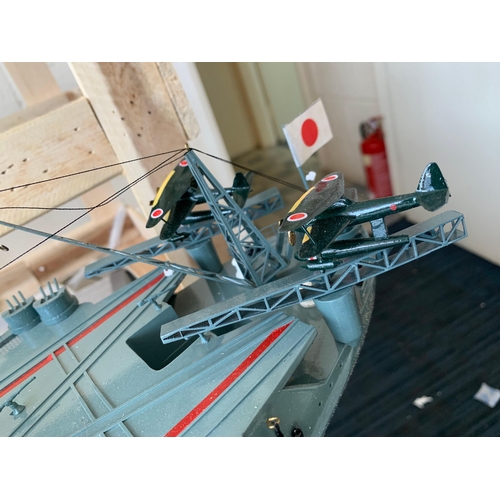 528 - Premier ship Models Ltd - YAMATO YAMATO warship model high quality wooden model - handicrafts from V... 