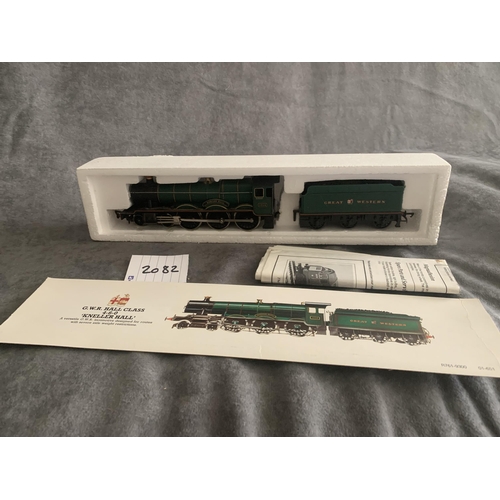 535 - Hornby Railway 00 gauge GWR Hall Class 4-6-0 Kneller hallHornby Railway 00 gauge GWR Hall Class 4-6-... 