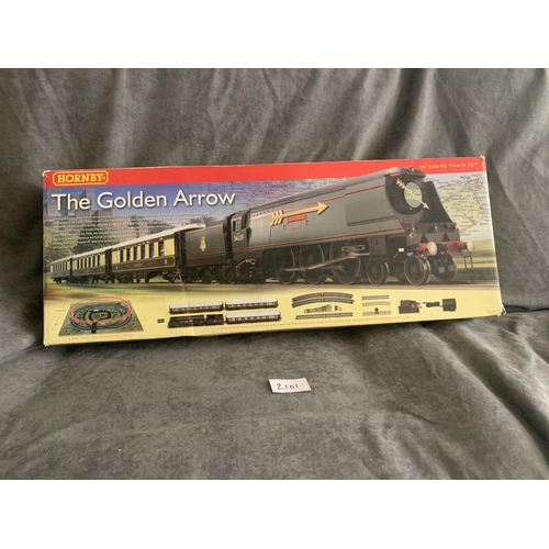 552 - Hornby The Golden Arrow 00 gauge Train set Hornby The Golden Arrow 00 gauge Train set (R1119) limite... 