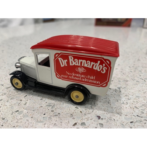 592 - lledo limited edition Dr Barnardos Van LLEDO - DAYS GONE - 1934 CHEVROLET DELIVERY VAN - DR BARNARDO... 