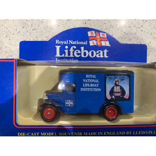 599 - Lledo set of 5 Royal National Lifeboat Institution Lledo set of 5 Royal National Lifeboat Institutio... 