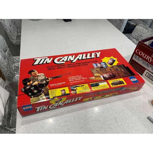 601 - Ideal Toy Corp original Tin Can Alley 2009-9Ideal Tin Can Alley Game 1970's vintage - comprising ele... 