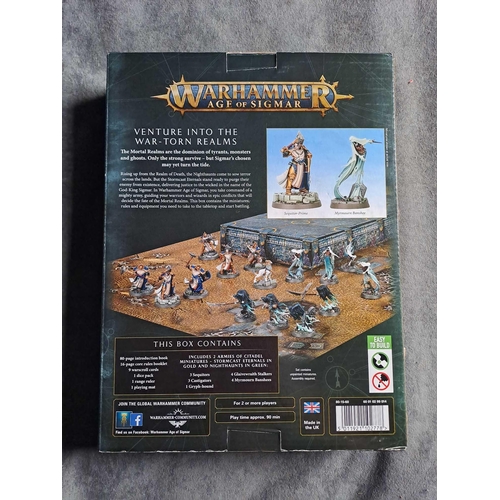 682 - Warhammer Age of Sigmar Storm Strike Starter Set Warhammer Age of Sigmar storm strike starter set