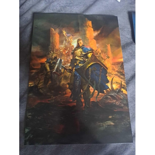 717 - Mortal Realms Warhammer Age of Sigmar limited edition premium prints (unframed)Mortal Realms Warhamm... 