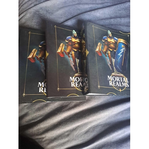 728 - Mortal Realms Warhammer Age of Sigmar book binder Ã3Mortal Realms Warhammer Age of Sigmar book bind... 