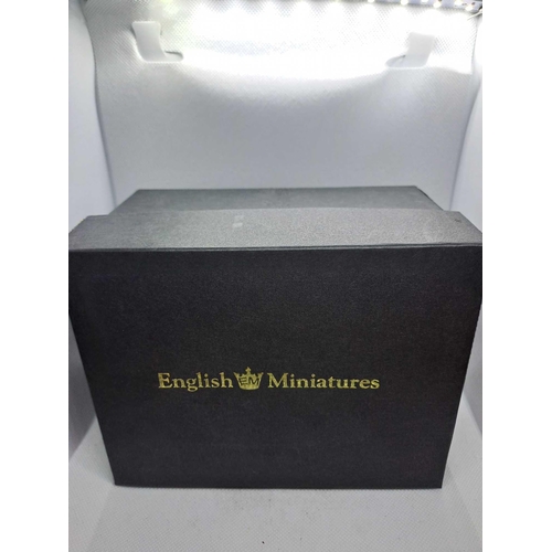 775 - English Minatures the blues and royals pewter with a golden tint (RARE)English Minatures the blues a... 