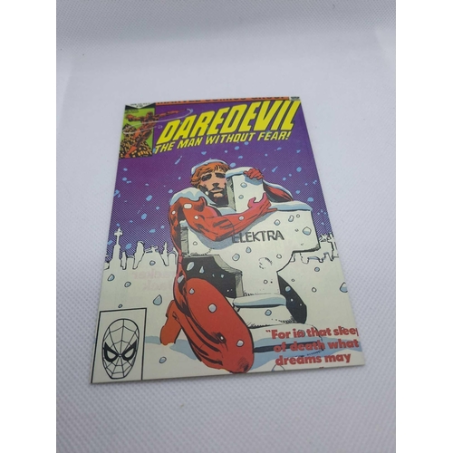 845 - Marvel Daredevil post cards marvel daredevil post cards