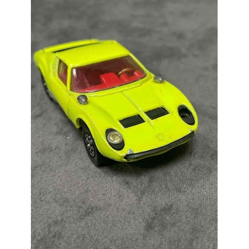 924 - Corgi diecast #342 Lamborghini P400 GT Miura unboxed 1969- 1972