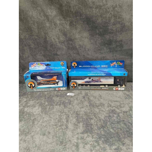 931 - 2x Corgi diecast Bloodhound vehicles, comprising of; #TY81002 Bloodhound SSC and #TY86663 Bloodhound... 