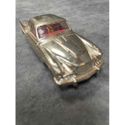 936 - Corgi diecast #211S Studebaker Golden Hawk In Gold With Red Interior Some Oxidation Very Good Model ... 