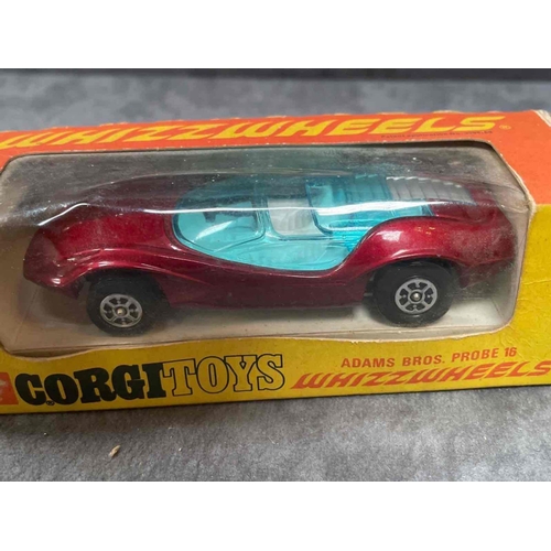 939 - Corgi Whizzwheels #384 Adams Bros Probe 16 mint model in firm box