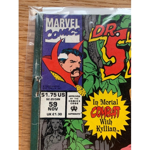 285 - Marvel Comics, DR. Strange (3 Issues in this Lot)Marvel Comics, DR. Strange. #44 #59 and #LGY415