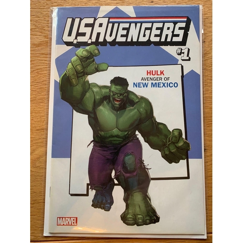 296 - Marvel, U.S.Avengers issue 1 Hulk Avenger of New Mexico Marvel, U.S.Avengers issue 1 Hulk Avenger of... 