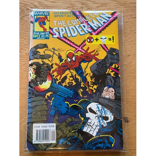 279 - Marvel, The Complete Spider-Man (4 Issues in this lot)Marvel, The Complete Spider-Man issues #1 #2 #... 