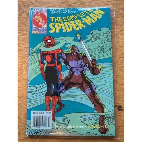 279 - Marvel, The Complete Spider-Man (4 Issues in this lot)Marvel, The Complete Spider-Man issues #1 #2 #... 