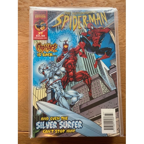 277 - Marvel Collectors Edition, The Astonishing Spider-Man  (10 Issues in this Lot)Marvel Collectors Edit... 