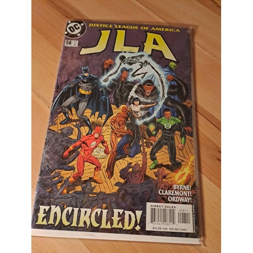 167 - DC Comics, Justice League of America. JLA (7 Issues in this Lot)JLA the secret files of origins #1, ... 