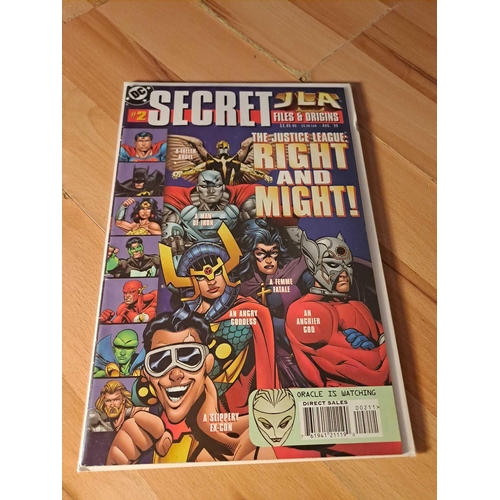 167 - DC Comics, Justice League of America. JLA (7 Issues in this Lot)JLA the secret files of origins #1, ... 