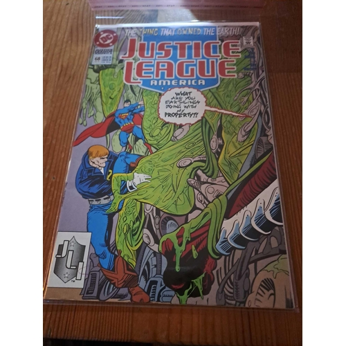 182 - DC  Comics, Justice League America the thing that owned the earth #68DC  Comics, Justice League Amer... 