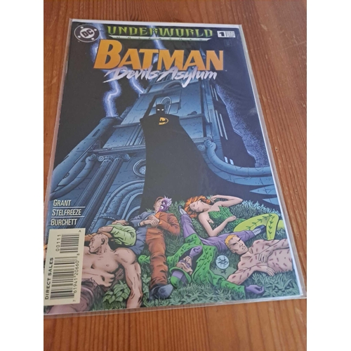 187 - DC Comics, Batman Devils AsylumUunderworld Unleashed #1DC Comics, Batman Devils AsylumUunderworld Un... 