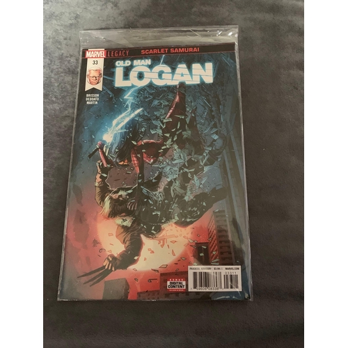 359 - Marvel, Oldman Logan (4 Issues in this lot)Marvel Legacy, Oldman Logan. #31 Scarlet Samurai,  #32 Sc... 