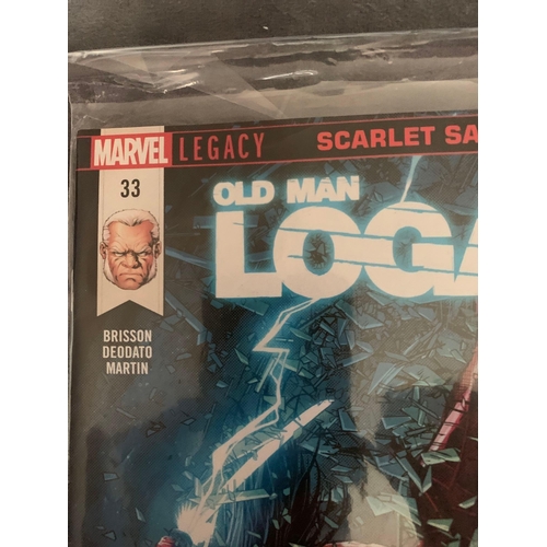 359 - Marvel, Oldman Logan (4 Issues in this lot)Marvel Legacy, Oldman Logan. #31 Scarlet Samurai,  #32 Sc... 