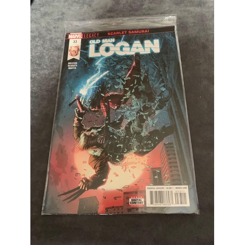 359 - Marvel, Oldman Logan (4 Issues in this lot)Marvel Legacy, Oldman Logan. #31 Scarlet Samurai,  #32 Sc... 