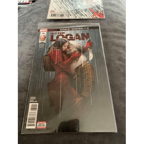 359 - Marvel, Oldman Logan (4 Issues in this lot)Marvel Legacy, Oldman Logan. #31 Scarlet Samurai,  #32 Sc... 