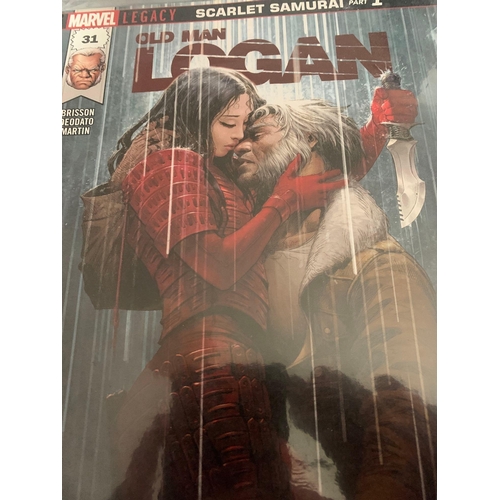 359 - Marvel, Oldman Logan (4 Issues in this lot)Marvel Legacy, Oldman Logan. #31 Scarlet Samurai,  #32 Sc... 