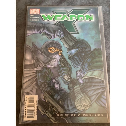 374 - Marvel Weapon X (12 Issues in this Lot) Marvel Weapon X issue Zero Wolverine PG, PSR #21, PSR #24 #0... 