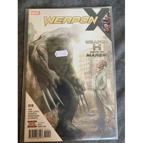 374 - Marvel Weapon X (12 Issues in this Lot) Marvel Weapon X issue Zero Wolverine PG, PSR #21, PSR #24 #0... 