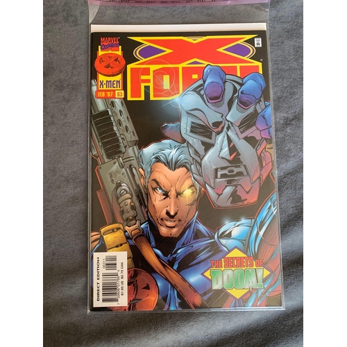 377 - Marvel Comics X-Force (12 Issues in this Lot)Marvel Comics X-Force Issues #1 #8 #5 #10 #15 #56 #63 #... 