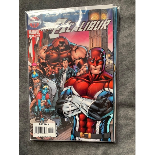 376 - Marvel, Excalibur (7 Issues in this Lot)Marvel, Excalibur. New Excalibur Issues #1 #2 #3 #4, Excalib... 