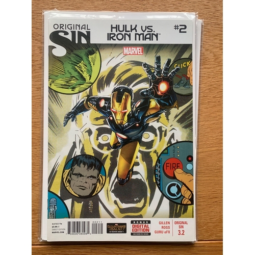 266 - Marvel, Original Sin Hulk vs Iorn Man (4 Issues in this Lot)Marvel, Original Sin Hulk vs Iorn Man  i... 