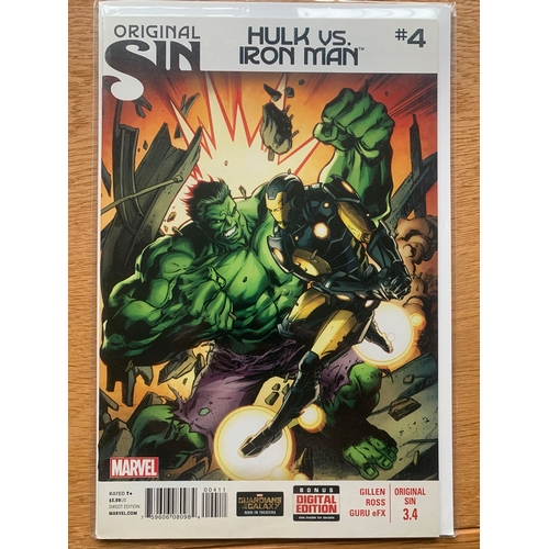 266 - Marvel, Original Sin Hulk vs Iorn Man (4 Issues in this Lot)Marvel, Original Sin Hulk vs Iorn Man  i... 