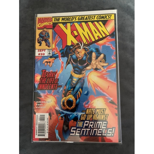 382 - Marvel Comics, X-Man (4 Issues in this Lot)Marvel Comics X-Man Nate finds the Ghosts of his past #15... 