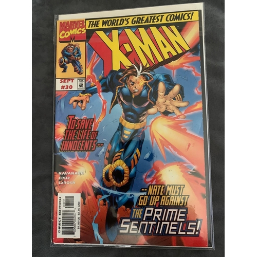 382 - Marvel Comics, X-Man (4 Issues in this Lot)Marvel Comics X-Man Nate finds the Ghosts of his past #15... 